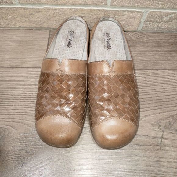 Softwalk San Marcos Woven Slip-on Mules - Picture 3 of 6